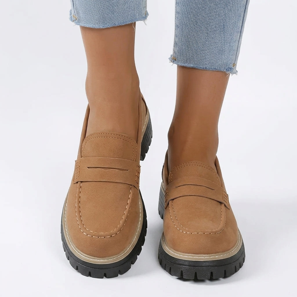 Handmade Elegant Slip-On Loafers For Women