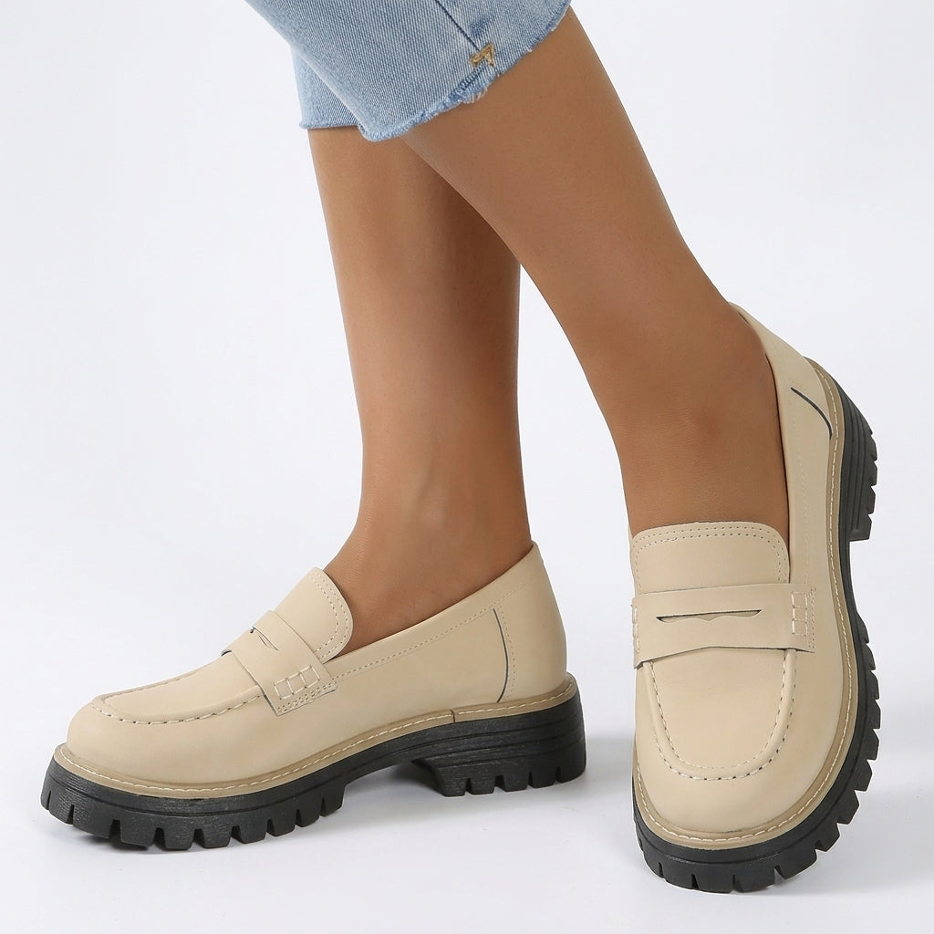 Handmade Elegant Slip-On Loafers For Women