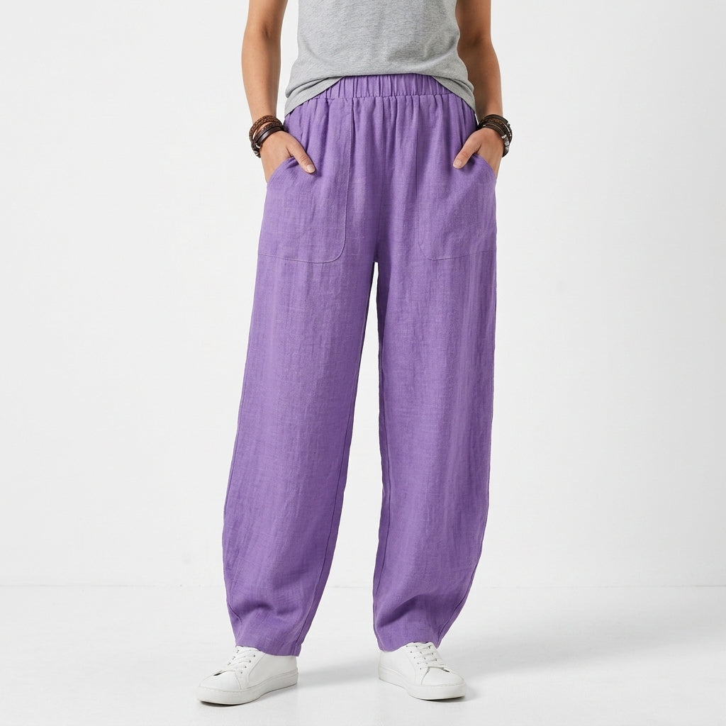 Loose Wide Leg Beach Pants For Women