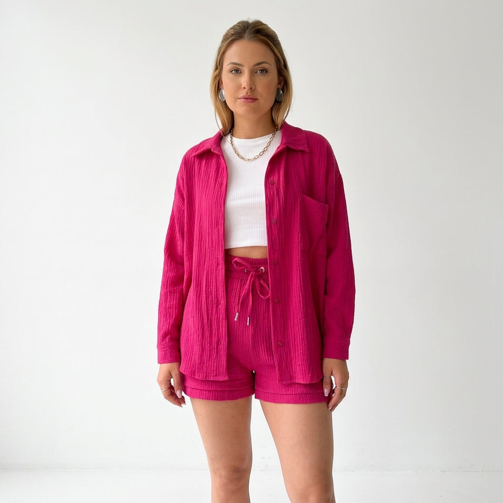 Lightweight Two-Piece Summer Set For Women