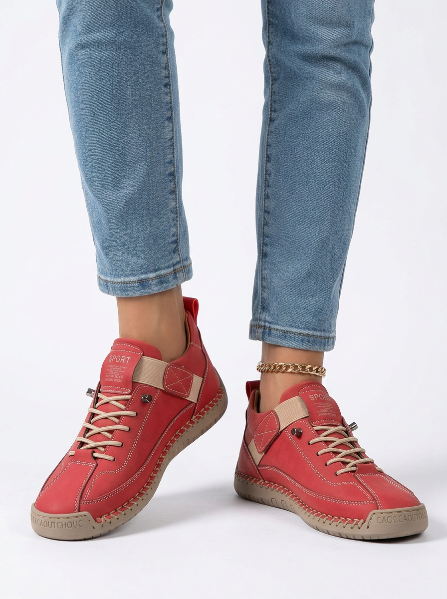 Women's Everyday Comfort Sneakers With Flexible Sole And Roomy Toe Fit