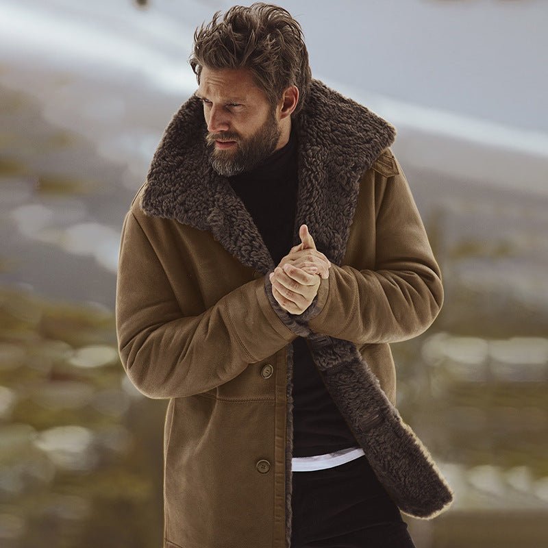 Alexis | Men’s Shearling Overcoat - Kup online w Zorah