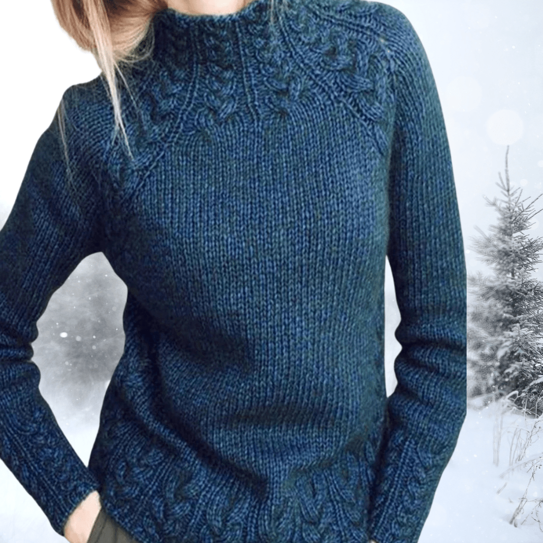 Bernadette | Vintage sweter z golfem - Kup online w Loafis