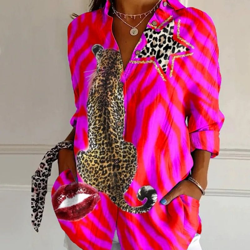 Diane | Elegancka artystyczna bluzka - Kup online w Loafis