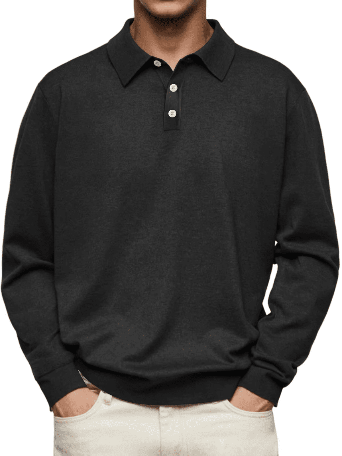 Ethan | Long Sleeve Polo - Kup online w Zorah
