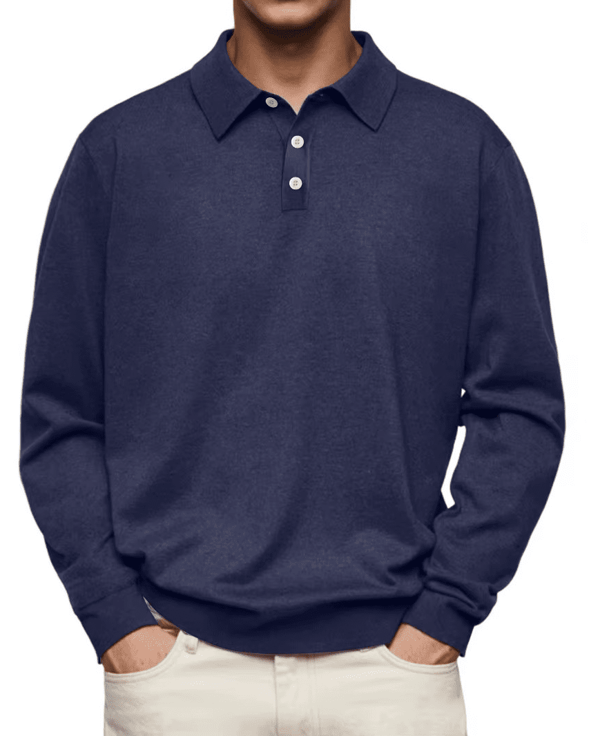 Ethan | Long Sleeve Polo - Kup online w Zorah