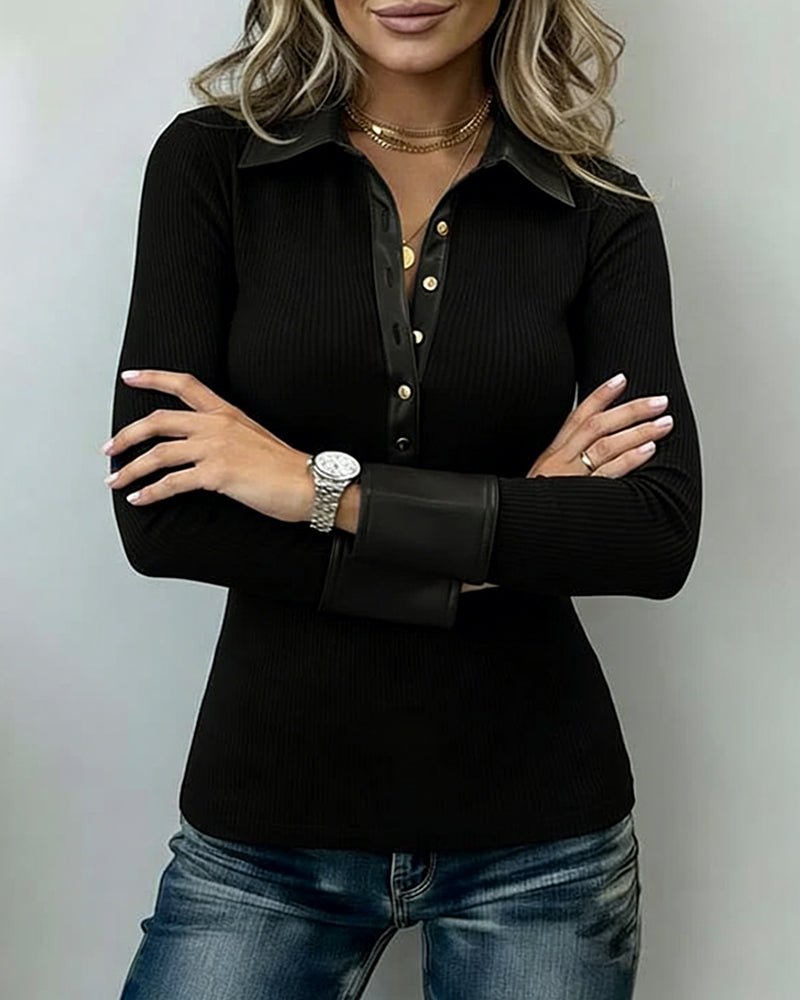 Front Button Top Panel PU - Kup online w Zorah
