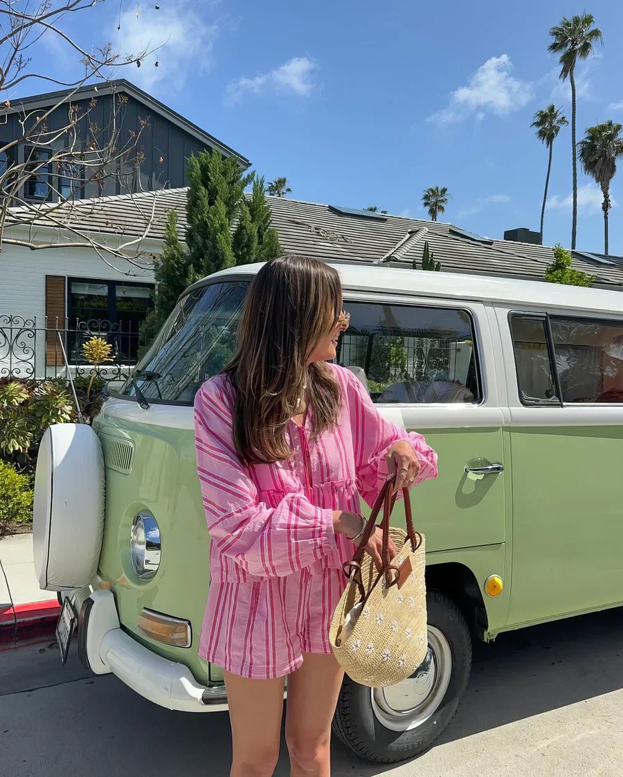 Grażyna | Letni komplet w paski - Kup online w Loafis