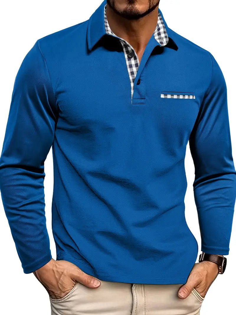 Harry | Long - Sleeve Polo Shirt - Kup online w Zorah