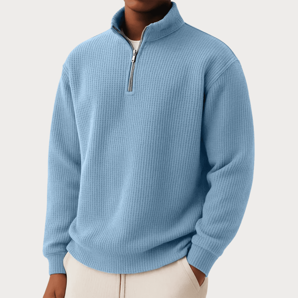 Joey | Casual Half Zip Sweater - Kup online w Zorah