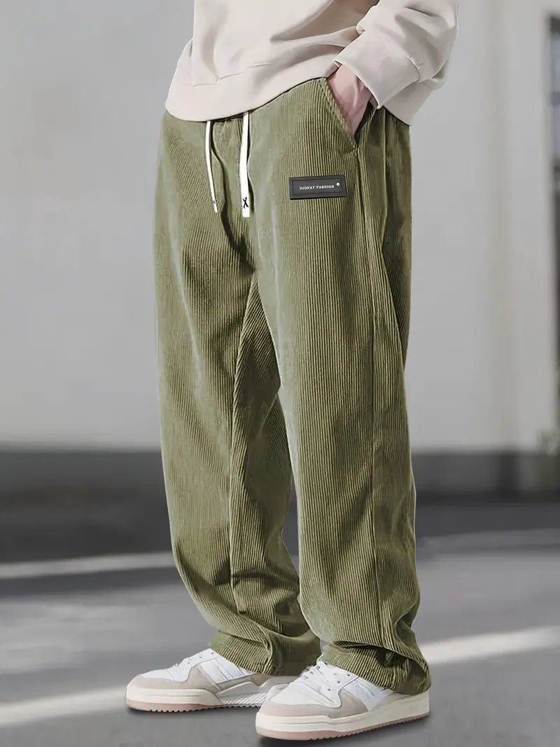 Jordan | Men’s Corduroy Cargo Trousers - Kup online w Zorah