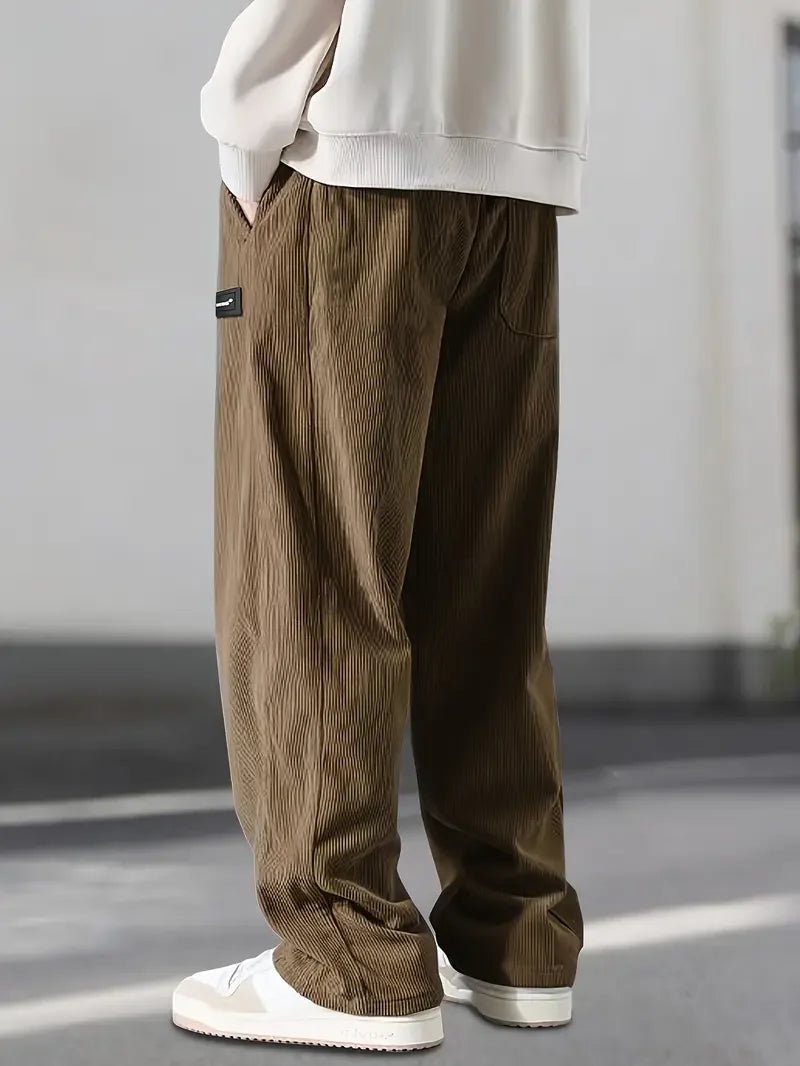 Jordan | Men’s Corduroy Cargo Trousers - Kup online w Zorah