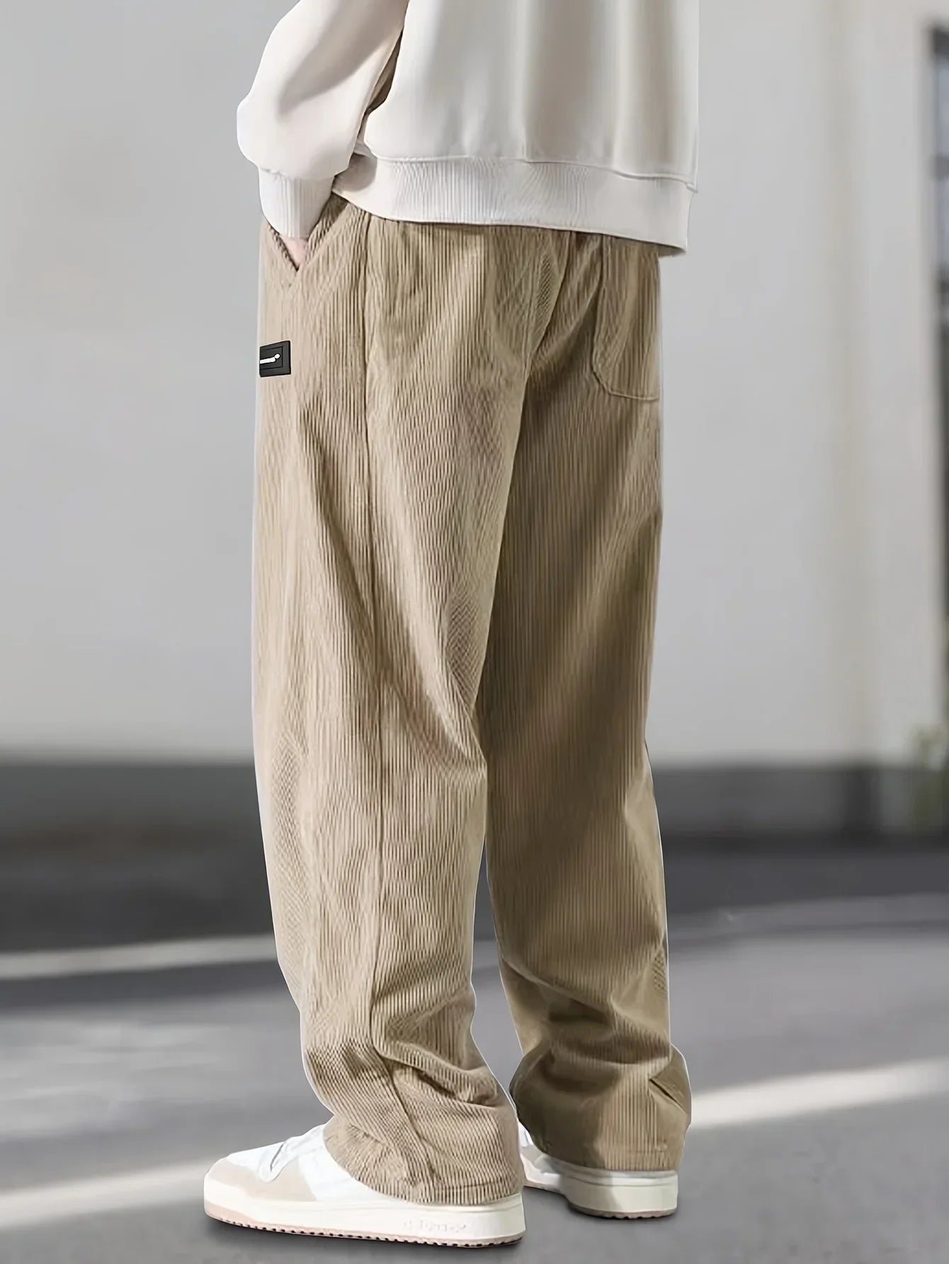 Jordan | Men’s Corduroy Cargo Trousers - Kup online w Zorah