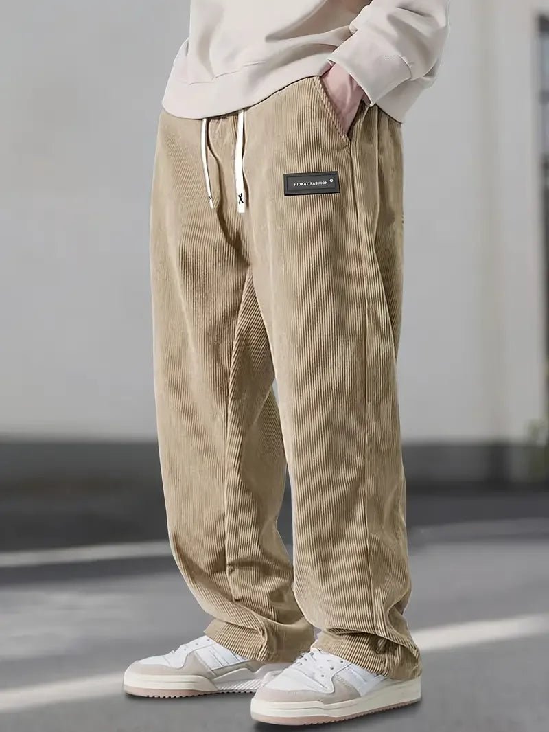 Jordan | Men’s Corduroy Cargo Trousers - Kup online w Zorah