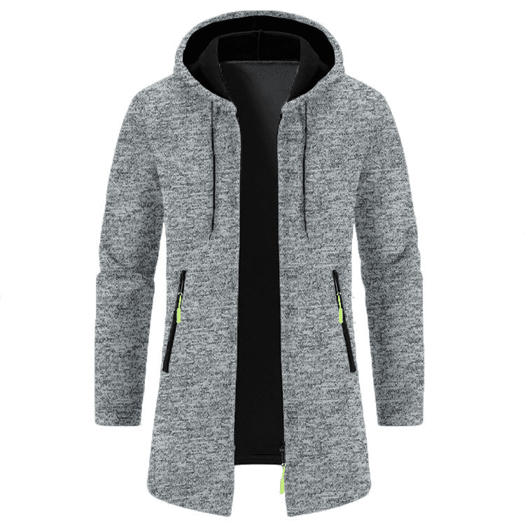 Josh | Men’s Long Hooded Jacket - Kup online w Zorah