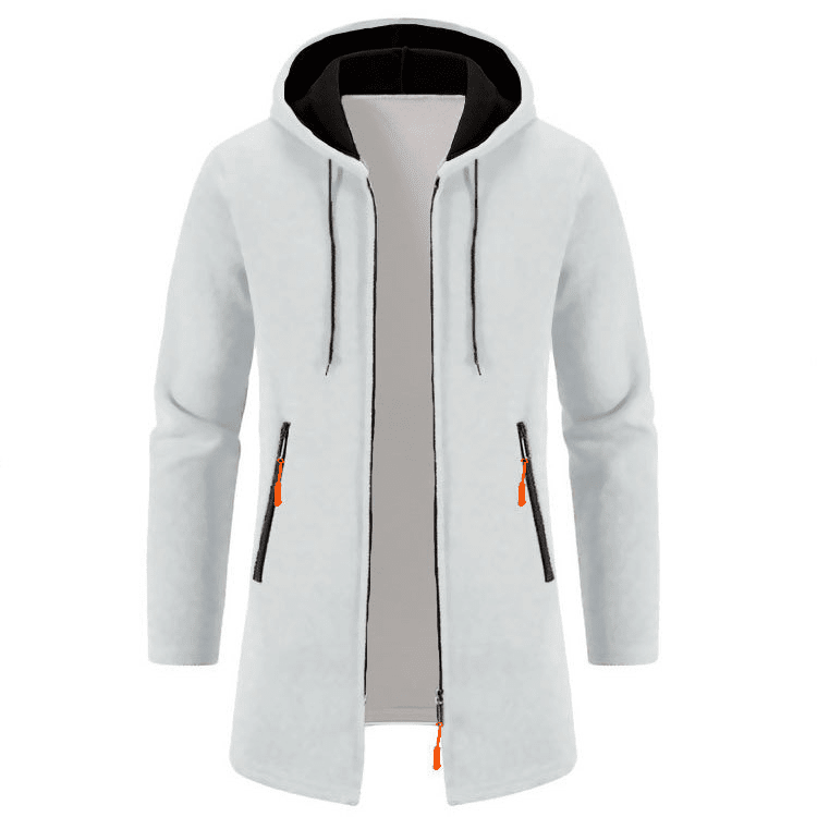 Josh | Men’s Long Hooded Jacket - Kup online w Zorah