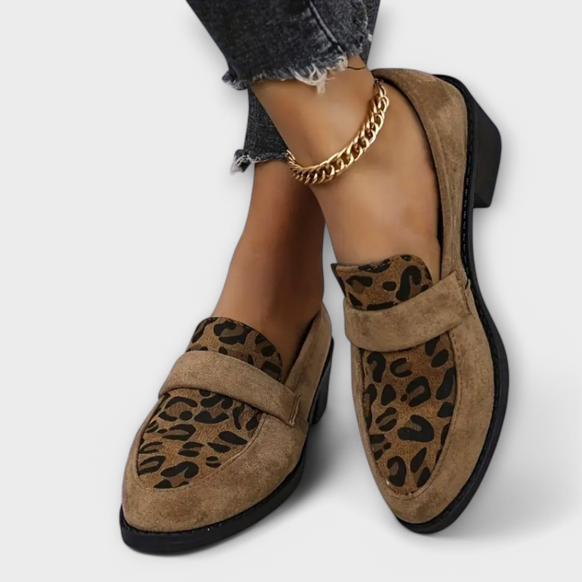 Karla - Eleganckie damskie buty w leopardzie wzory - Kup online w Loafis