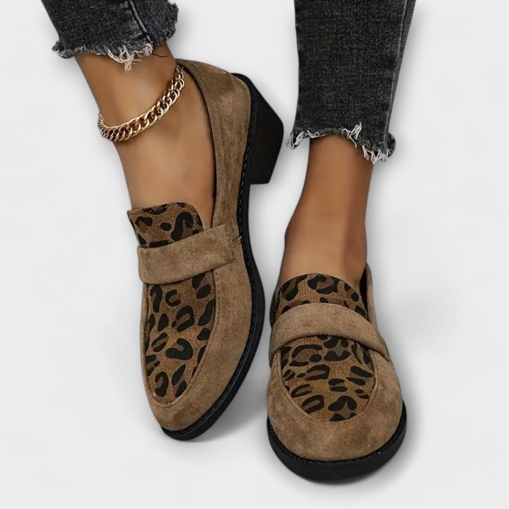Karla - Eleganckie damskie buty w leopardzie wzory - Kup online w Loafis