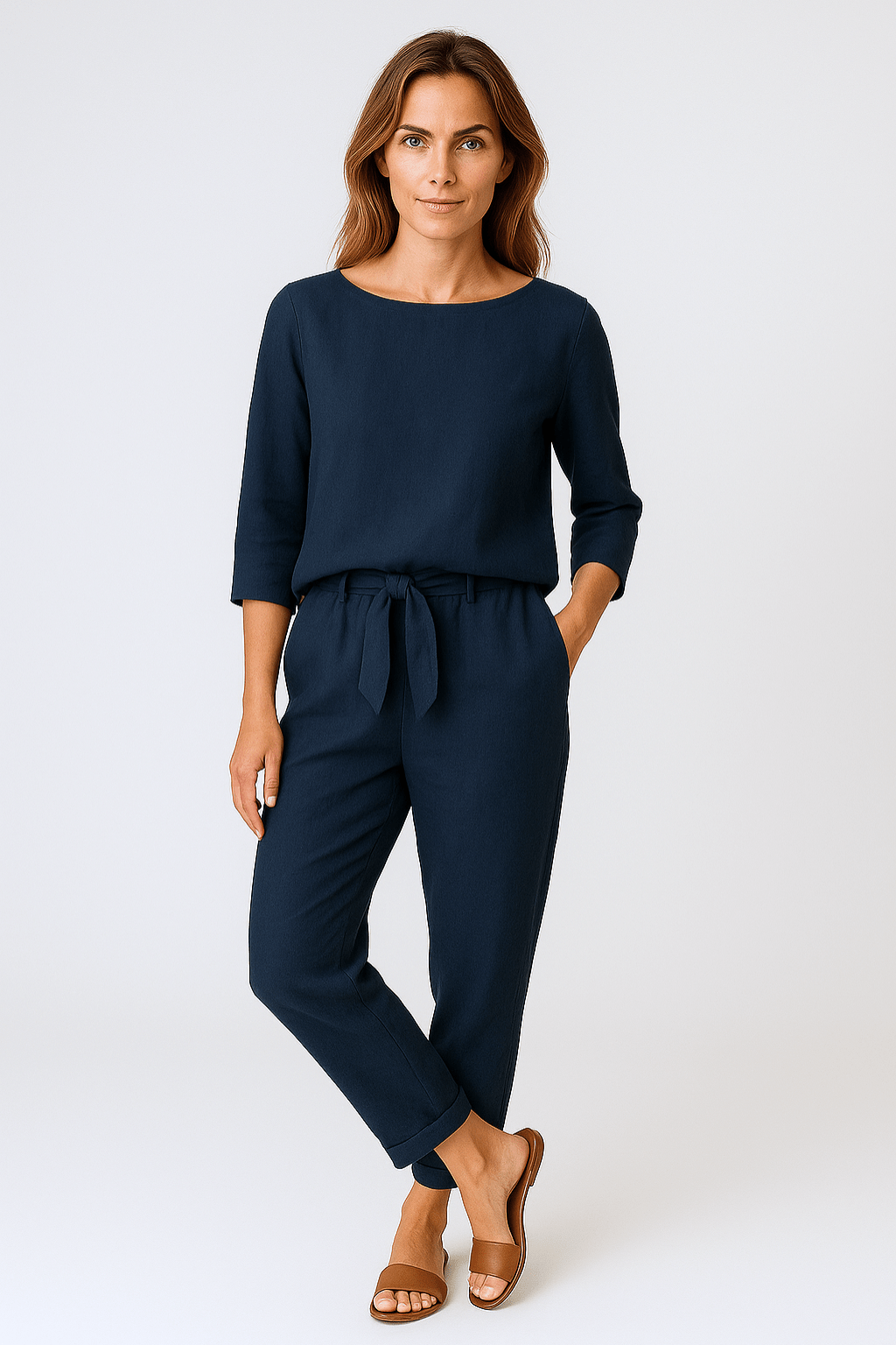 Linnea™ | Elegancki dwuczęściowy zestaw - Kup online w Loafis