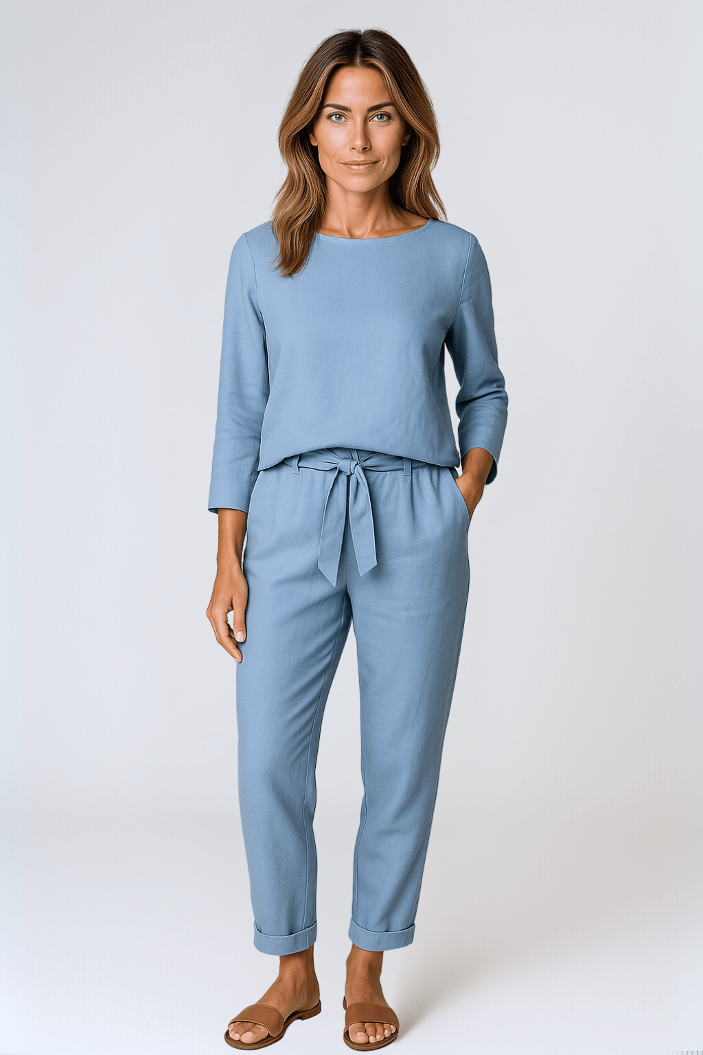 Linnea™ | Elegancki dwuczęściowy zestaw - Kup online w Loafis