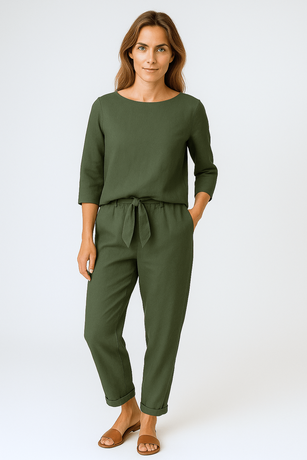 Linnea™ | Elegancki dwuczęściowy zestaw - Kup online w Loafis