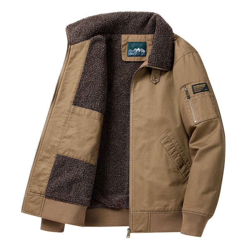 Lucas | Winter Fleece Bomber Jacket - Kup online w Zorah