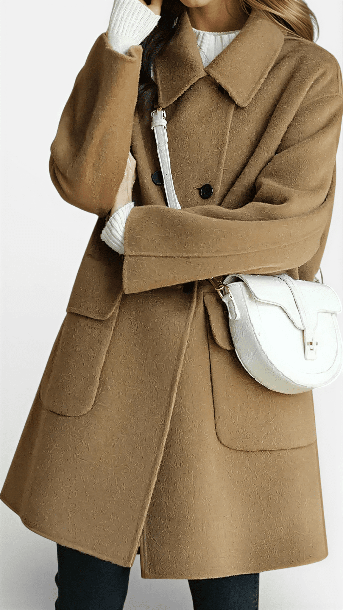 Megan | Cashmere Coat - Kup online w Zorah