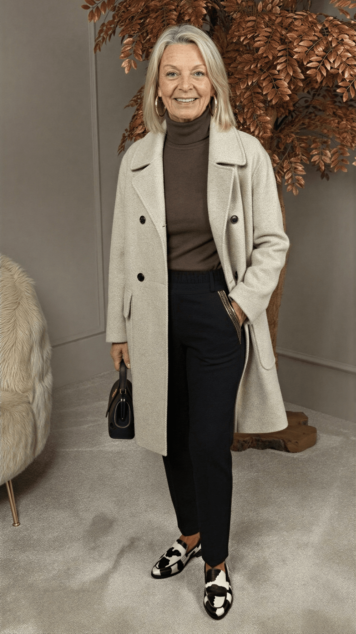 Megan | Cashmere Coat - Kup online w Zorah