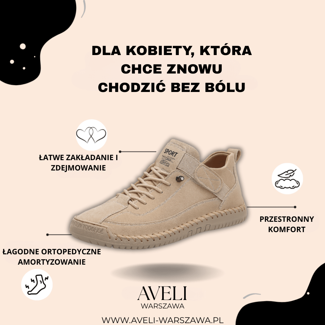 Mia – Wygodne sneakersy ortopedyczne - Kup online w Zorah
