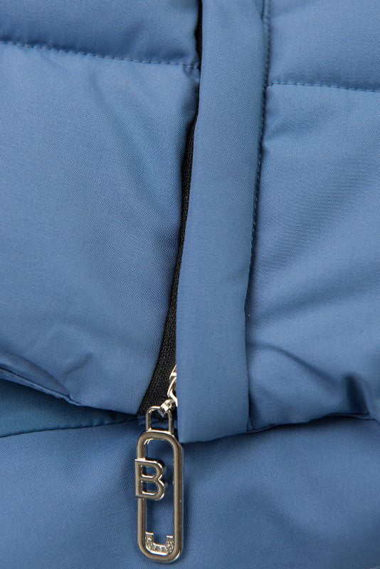 Modrá zimní bunda s kapucí FROST - Kup online w Zorah