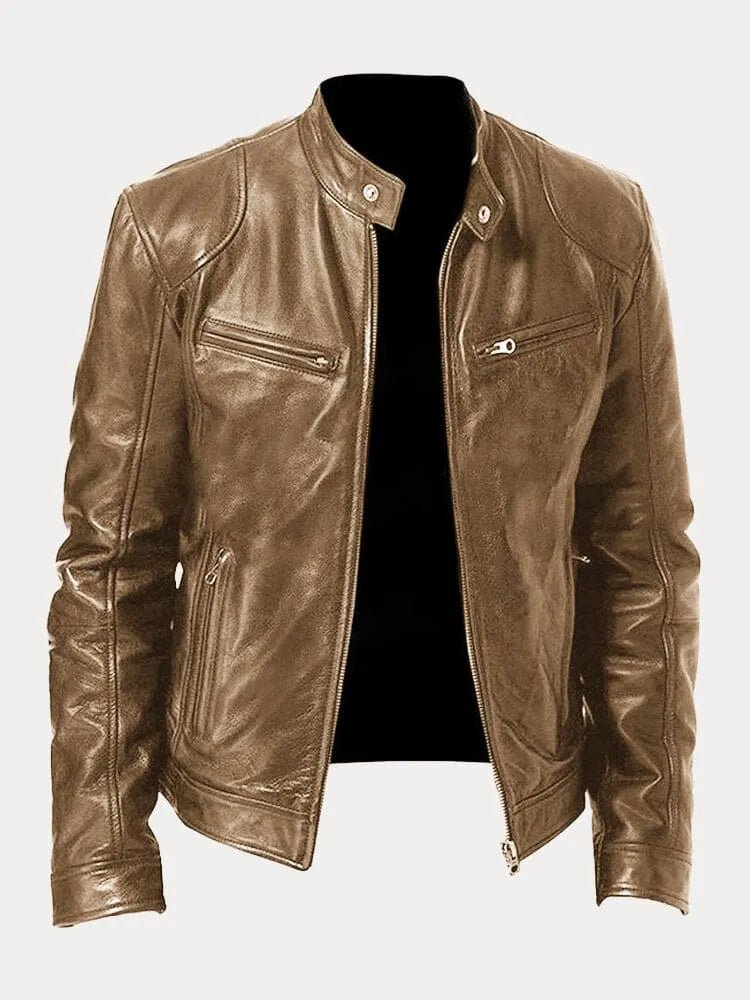 Nohr | Classic Leather Jacket for Men - Kup online w Zorah