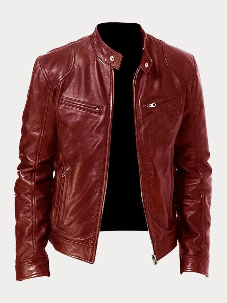 Nohr | Classic Leather Jacket for Men - Kup online w Zorah
