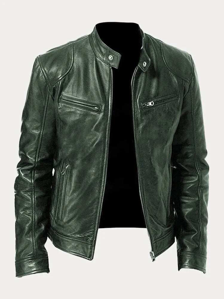 Nohr | Classic Leather Jacket for Men - Kup online w Zorah