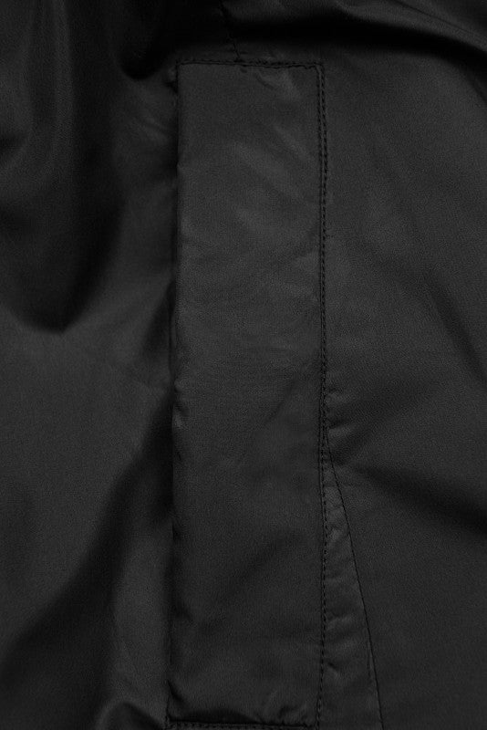 Oboustranný přechodný kabát tmavě modrá/černá - Kup online w Zorah