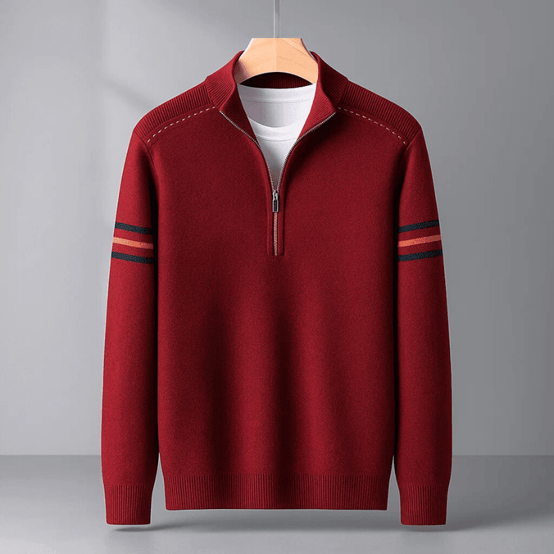 Olivier | Men’s Half Zip Sweater - Kup online w Zorah