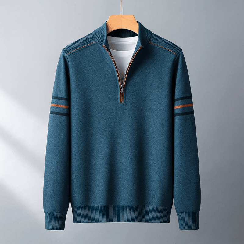 Olivier | Men’s Half Zip Sweater - Kup online w Zorah