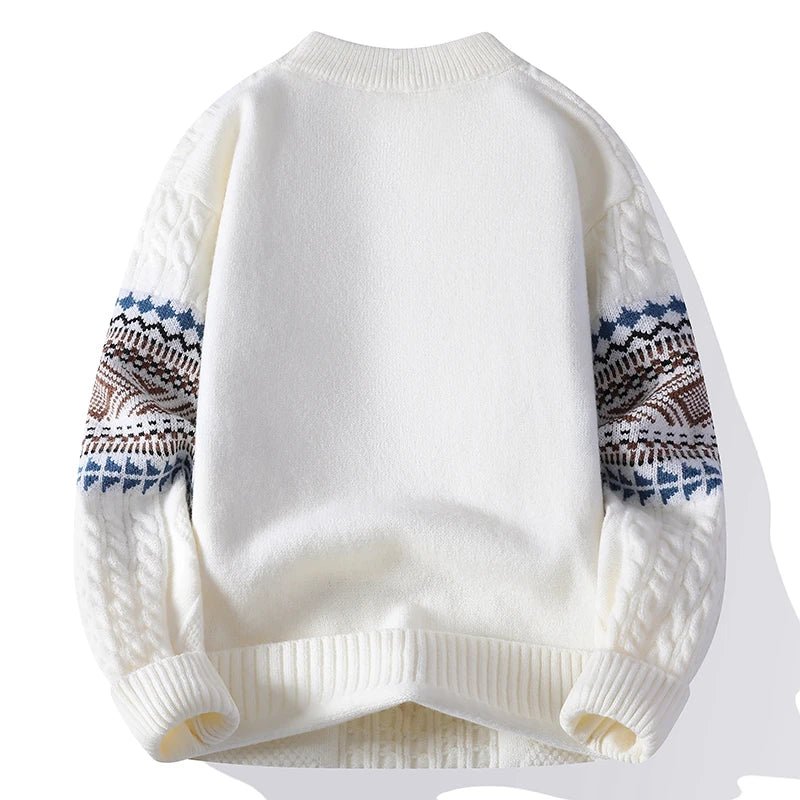 Sebas | Nordic Textured Winter Sweater - Kup online w Zorah