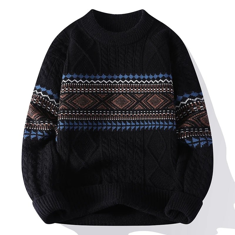 Sebas | Nordic Textured Winter Sweater - Kup online w Zorah
