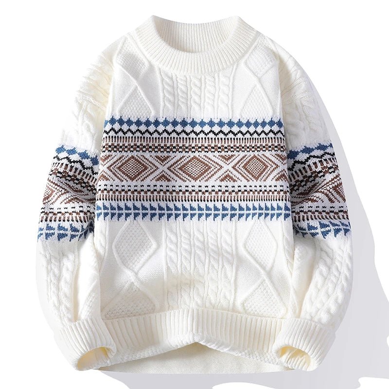 Sebas | Nordic Textured Winter Sweater - Kup online w Zorah