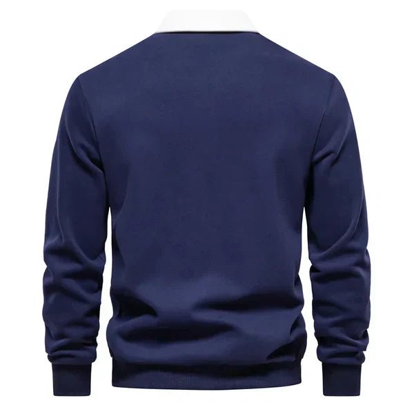 Sem | Long - Sleeve Polo Sweater - Kup online w Zorah