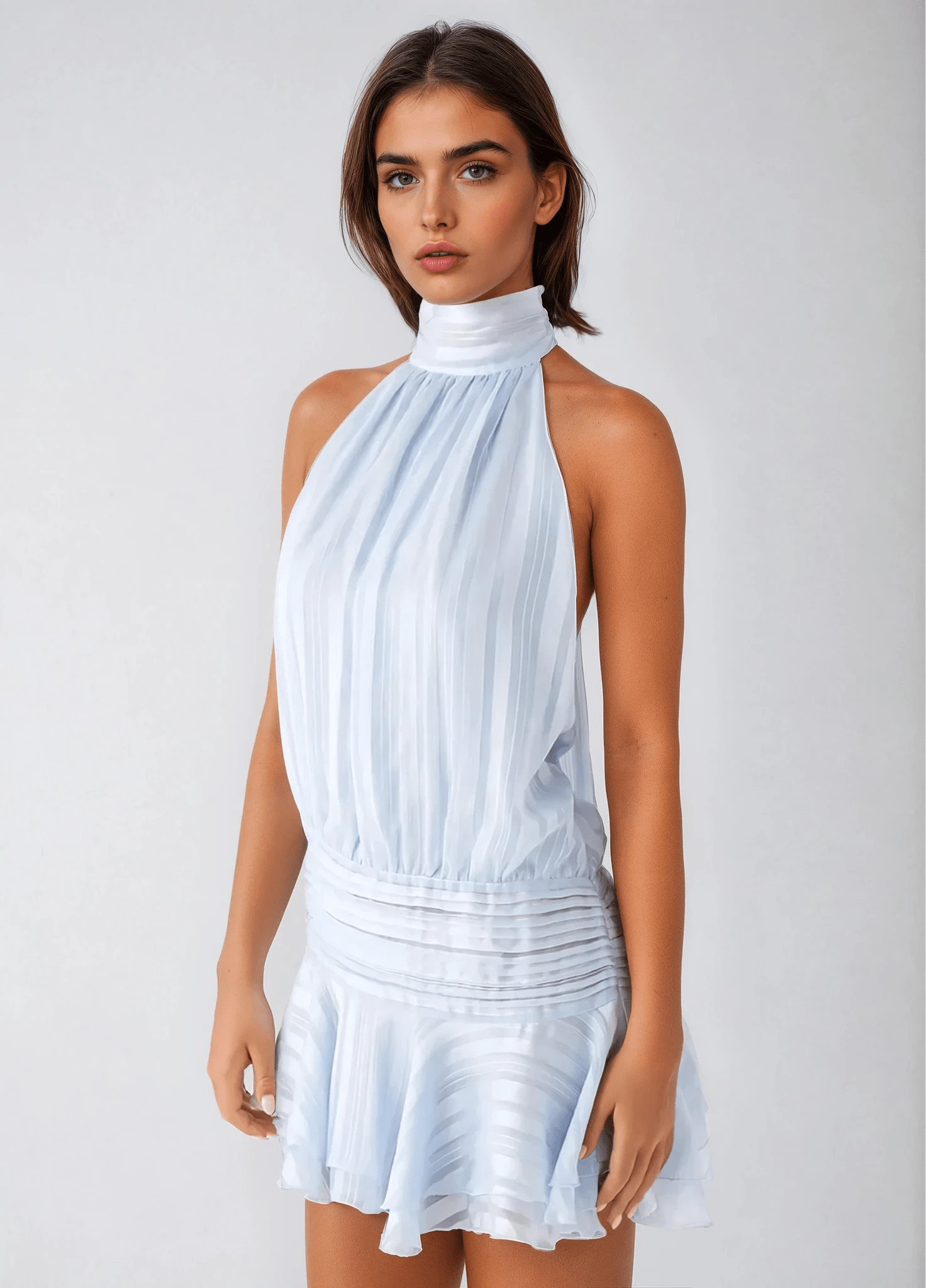 Sylwia | Sukienka Mini z Koralików - Kup online w Loafis