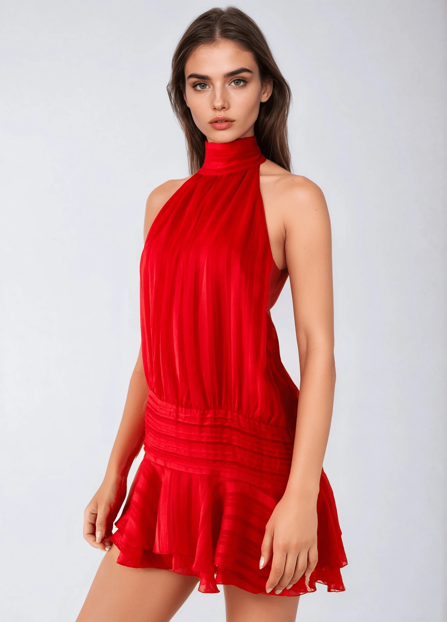 Sylwia | Sukienka Mini z Koralików - Kup online w Loafis