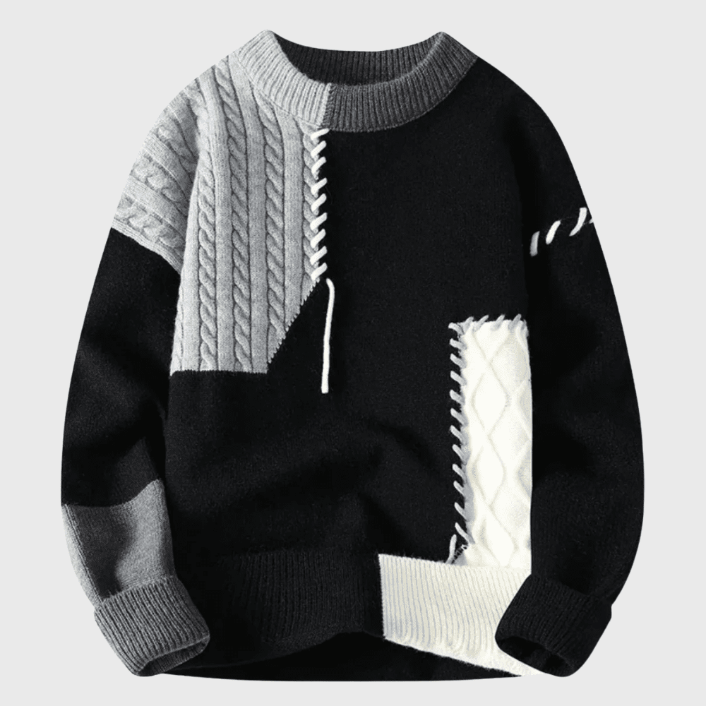 Valdemar | Patchwork Sweater - Kup online w Zorah