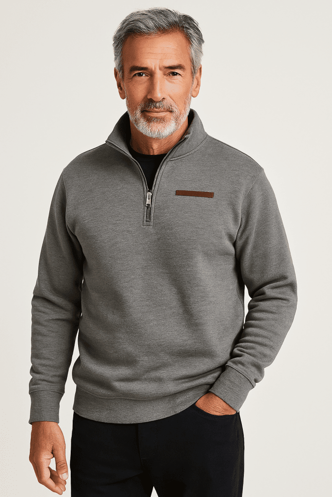 Vince | Casual Fleece Sweater for Men - Kup online w Zorah